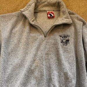 Walt Disney World Gray Quarter-Zip Pullover